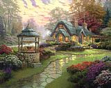 Make a Wish Cottage by Thomas Kinkade